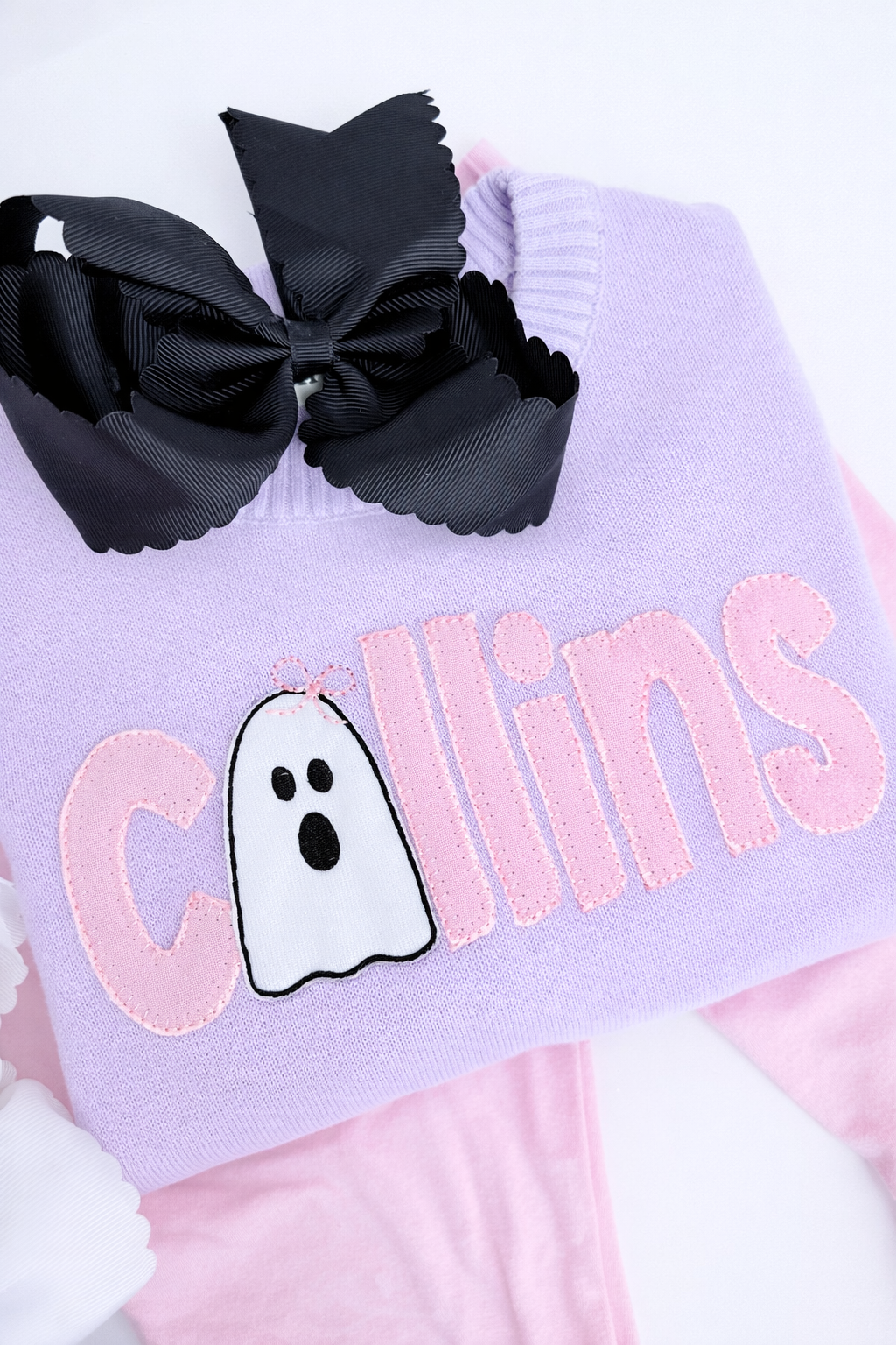 Ghost name sweater