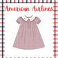 American Airlines Custom Smock dress