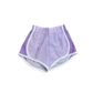 Purple seersucker shorts