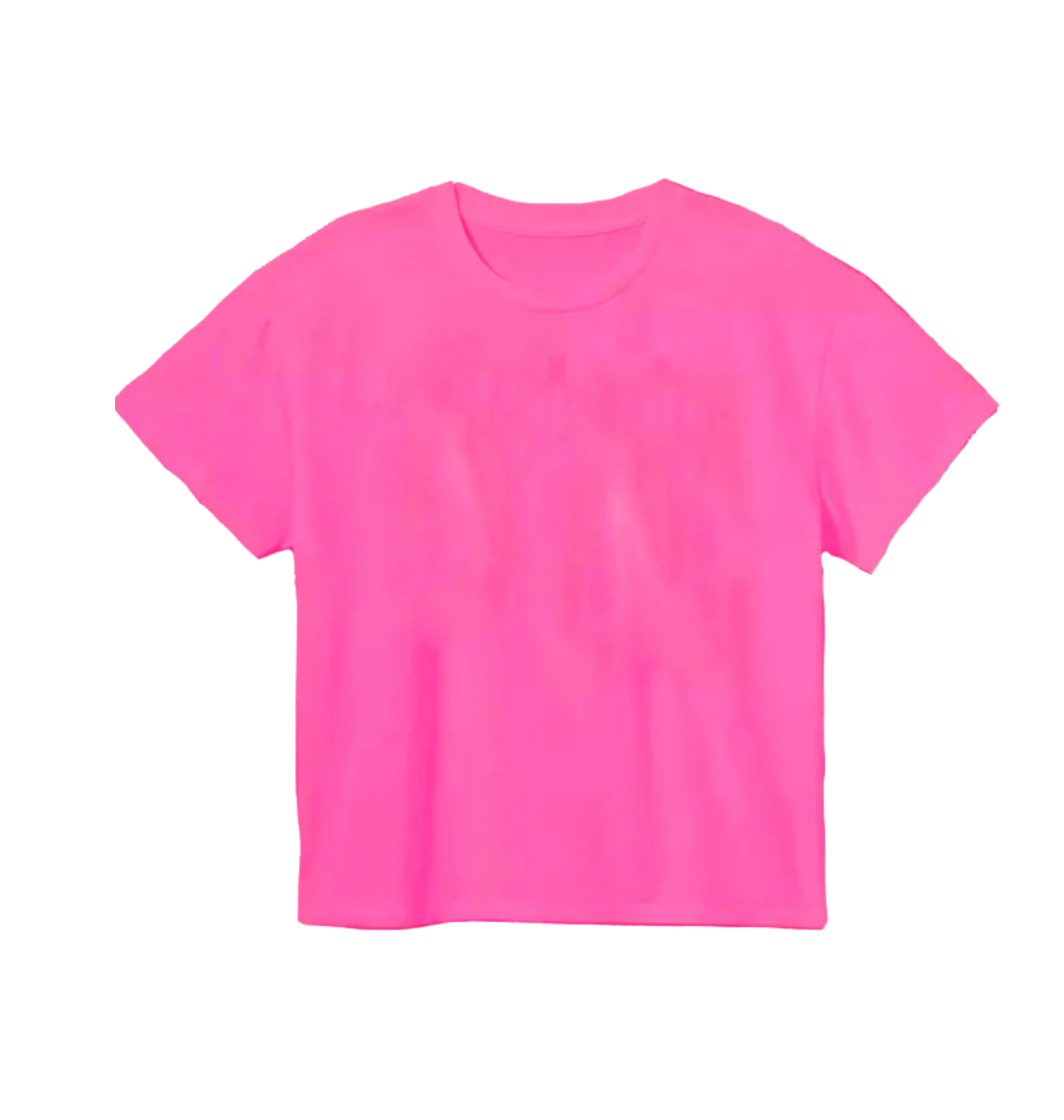 Hot pink cotton t shirt