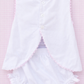 White woven Ric Rac diaper set