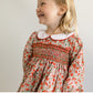 Girls Christmas floral dress