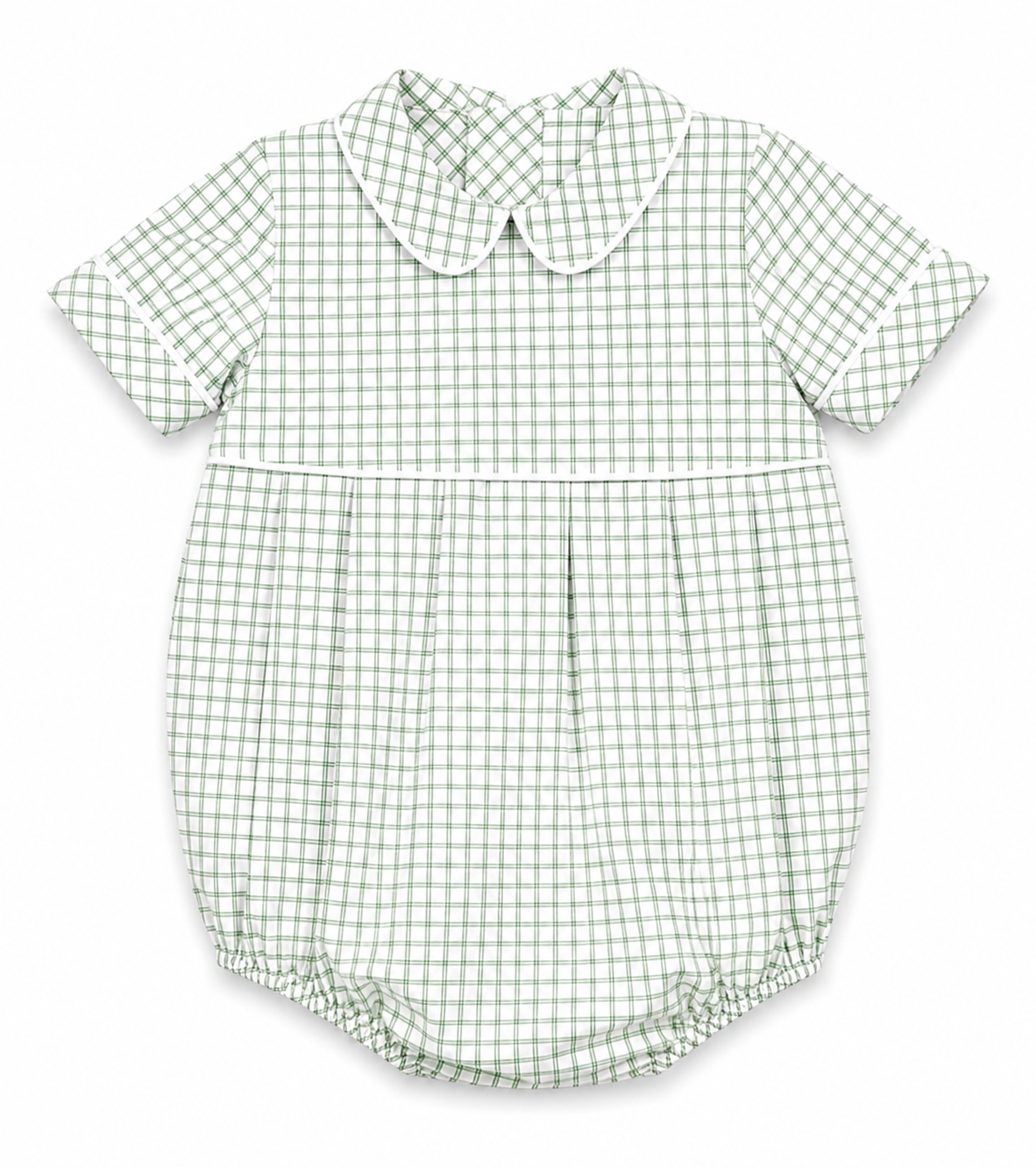 Boys sage window pane bubble