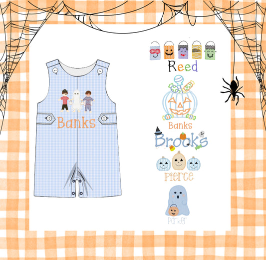 Boys blue gingham short all