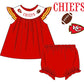 Chiefs hand smocked set