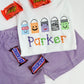 Boy Halloween knit cotton shirt
