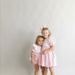 Pinafore bib dress