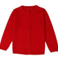 Red cardigan
