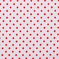 1 meter of red dot fabric