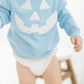 Pumpkin appliqué sweater