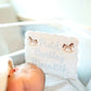 Rocking horse name announcement banner