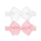 2 pack of baby headband bows