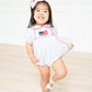 Flag collar smock bubble