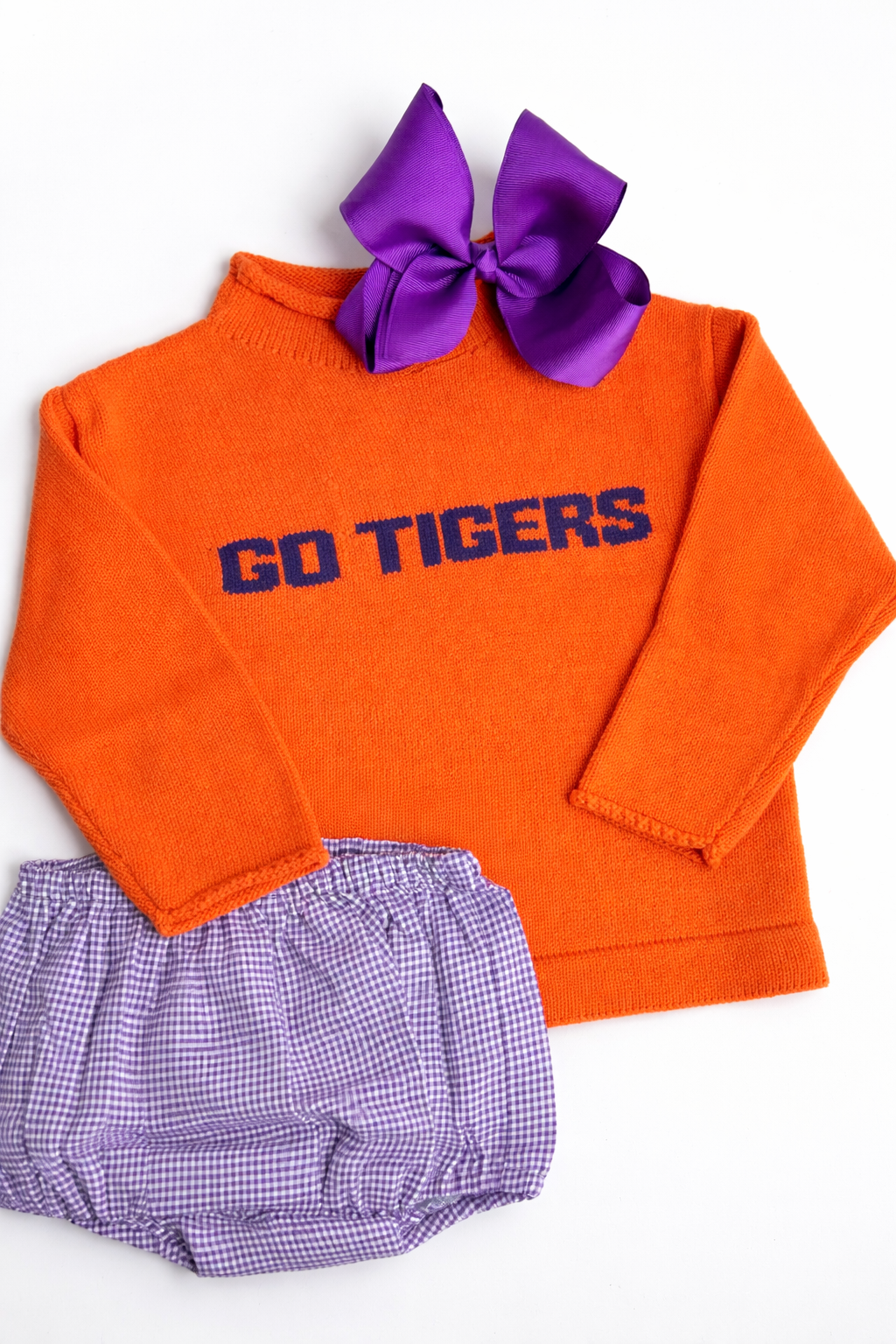 Go Tigers knit sweater
