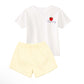 Boys back to school custom shirt set