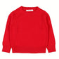Red campure sweater