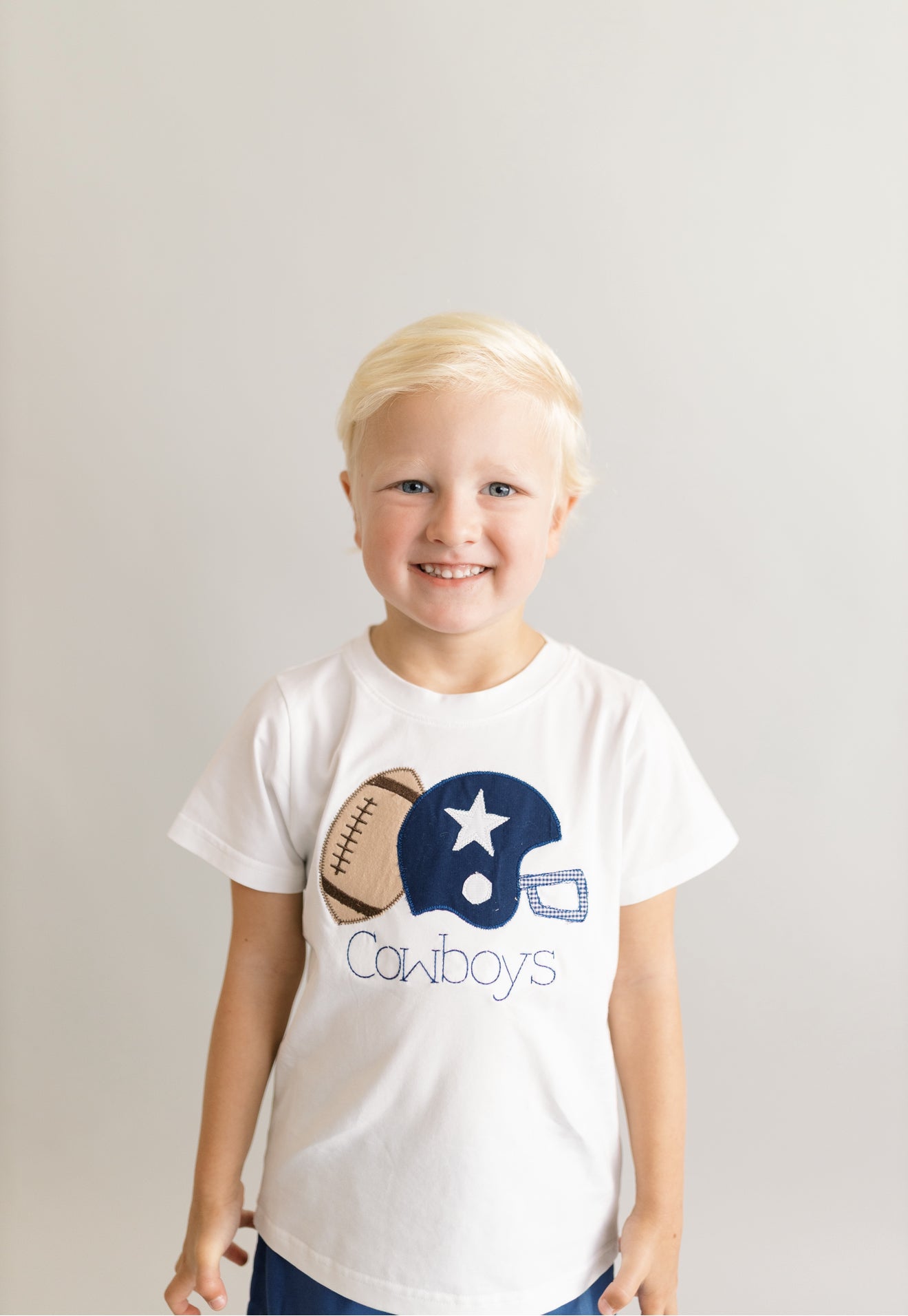 Boys game day custom t shirt