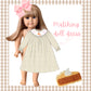 Turkey Dinner Dolly Smock Dress