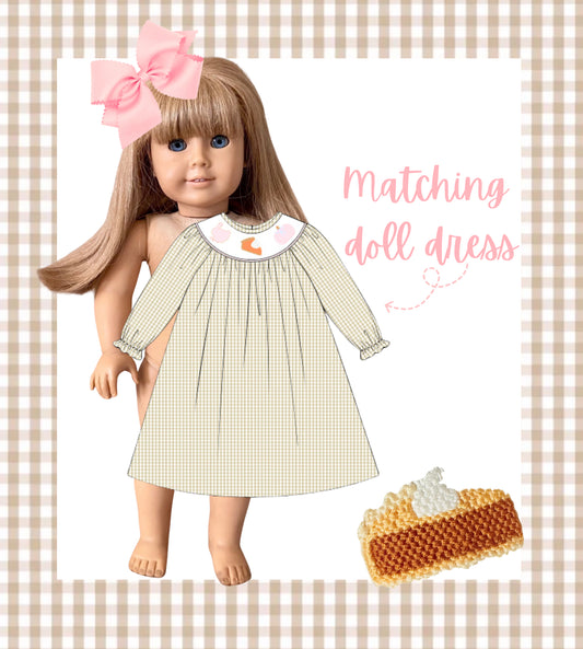 Turkey Dinner Dolly Smock Dress