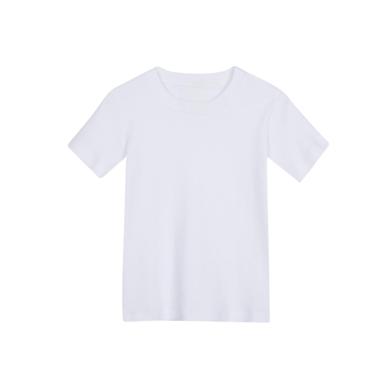 White cotton t shirt