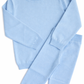 Boys organic cotton blue knit set