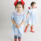 Smocked Santa dress