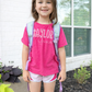 Hot pink cotton t shirt
