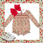 Christmas floral bubble