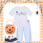 Boy Halloween knit cotton shirt