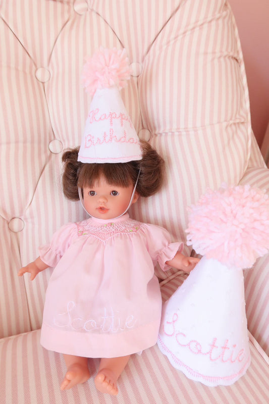 Baby Doll matching birthday hat