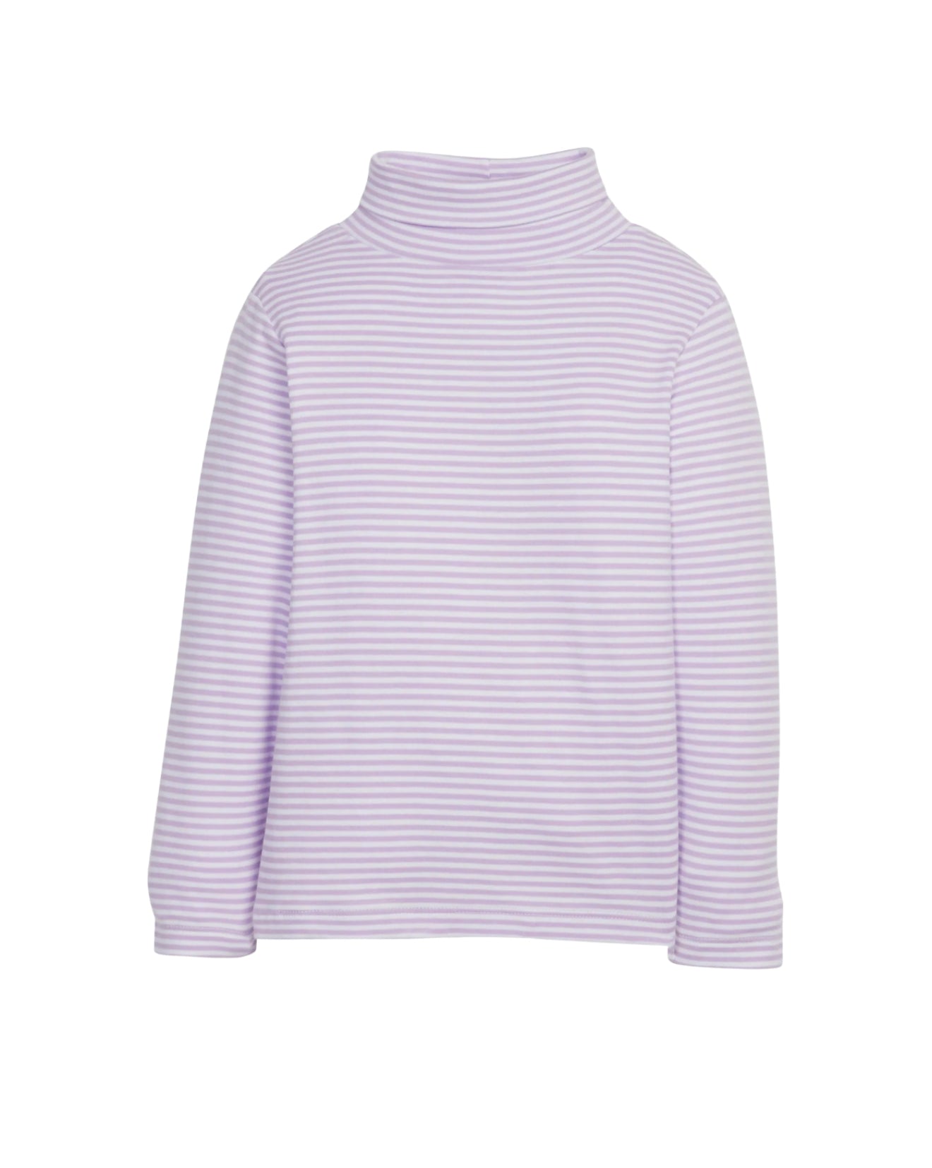 Lavender striped turtleneck