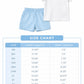 American Airlines boys custom hand smocked short set
