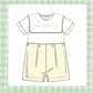 Boys bib spring short set