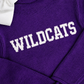 Purple Cats knit sweater