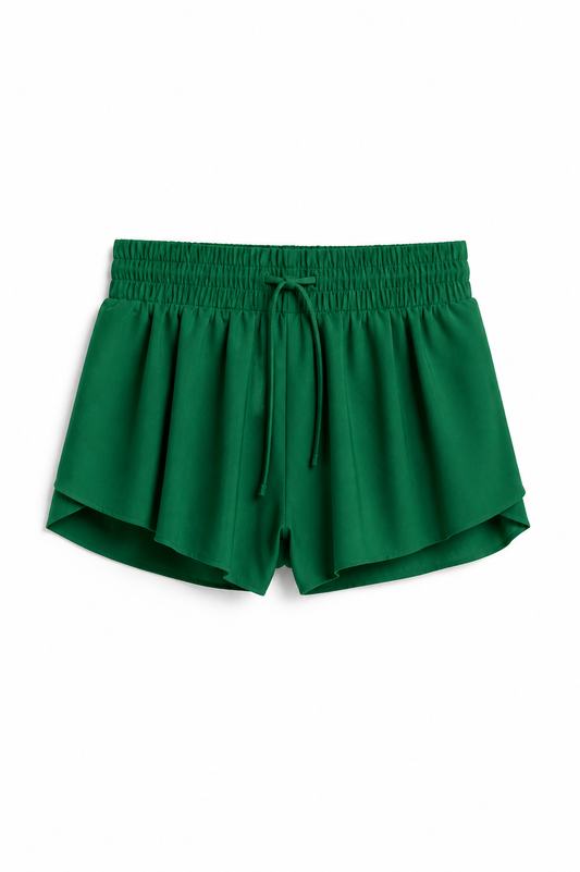 Green Girls butterfly shorts