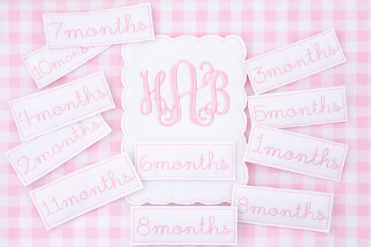 Monthly milestone cards