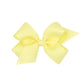 Yellow 6” bow with scallops