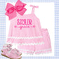 Pink Terry Ric Rac set