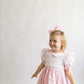 Pinafore bib dress
