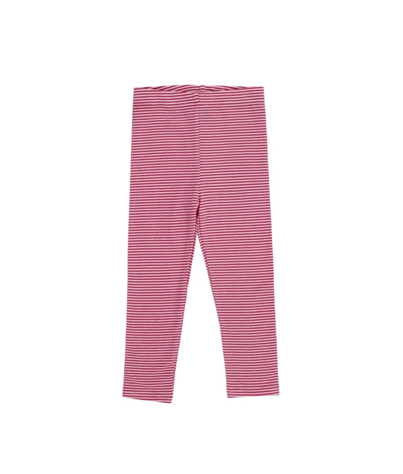 Red stripe leggings