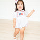 Flag collar smock bubble