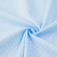1 meter of blue with white bitty dot fabric