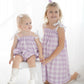 Lavender check Bubble