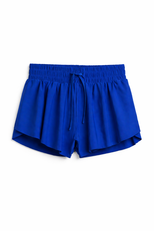 Royal Blue Girls butterfly shorts