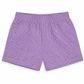 Purple gingham shorts