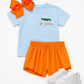 Unisex gator hand stitched t shirt
